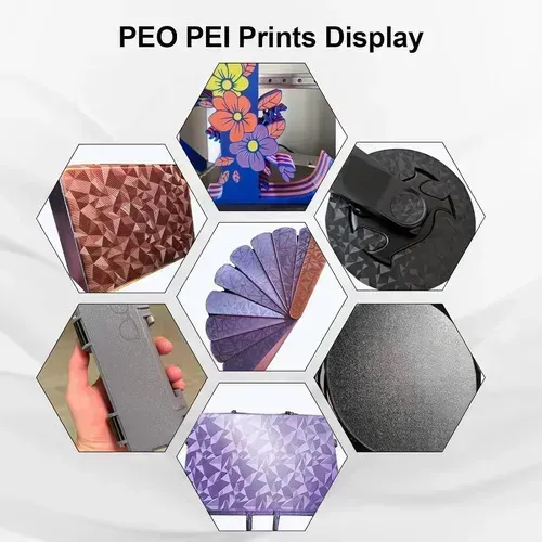 Placa Flexible Doble Cara PEO PEI IdeaFormer-3D de Acero para Impresoras 3D Creality K1 Max y Ender 3 V3 Plus (315×310 mm)