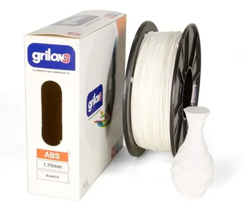 Filamento 3D Grilon3 ABS de 1.75mm y 1kg negro