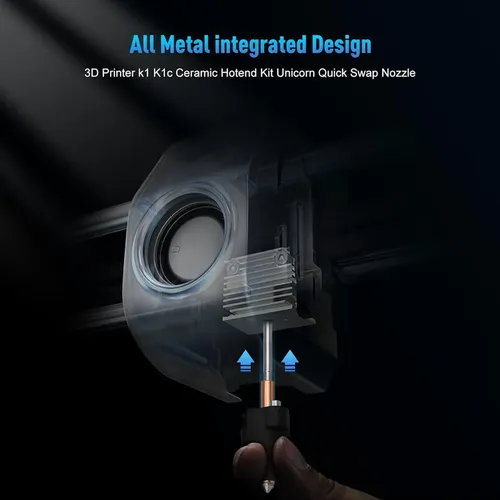 Impresora 3d Hotend K1 K1c Kit Hotend De Cerámica Hotend Qui