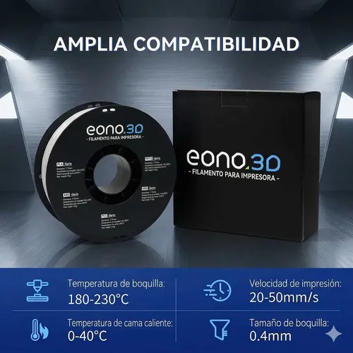 Filamento Flex Tpu 95a 1kg Eono3d 1.75 Mm Alta Calidad