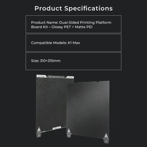 Kit De Placa De Plataforma De Impresión A Doble Cara Heatbed