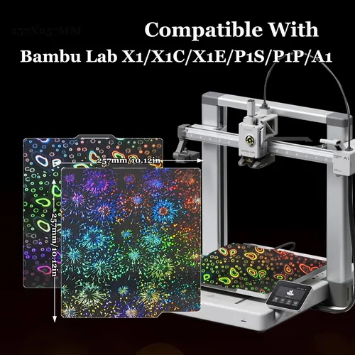 Placa De Construcción Wefuit Bambu Labs Para Bambu Lab X1c/x