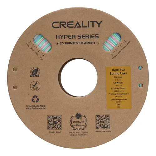 1 Filamento Ender 3 S1 Hyper Pla De 1,75 Mm, Alta Velocidad,