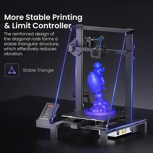 Impresora 3d Longer Lk5 Pro 30x30x40cm Fdm Reanudación