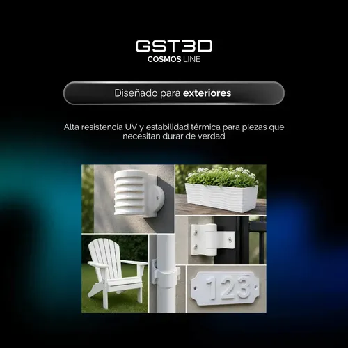 Filamento Gst3d Asa Cosmos 1kg 1,75 Mm Para Impresora 3d