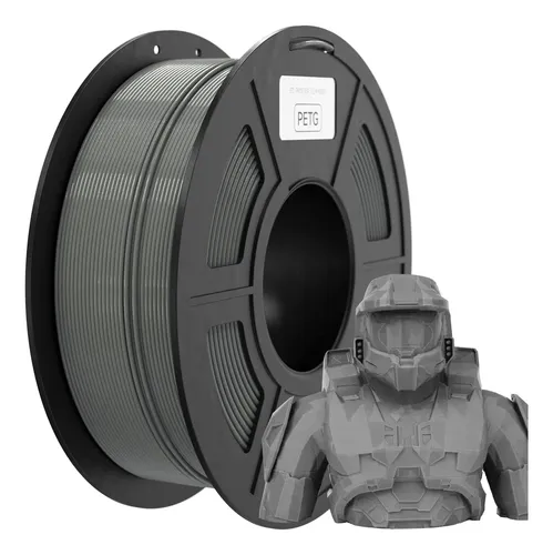 Impresora 3d Petg De Filamento Negro De 1,75 Mm, 1 Kg Y 2,2