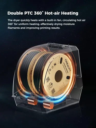Secador De Filamentos Creality Space Pi Plus Con Caja De Alm