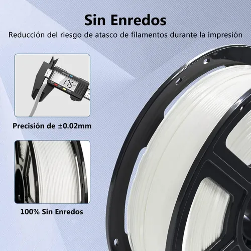 Filamento Petg Para Impresora 3d Rápido 2.2 Lbs 0.069 Pulgad