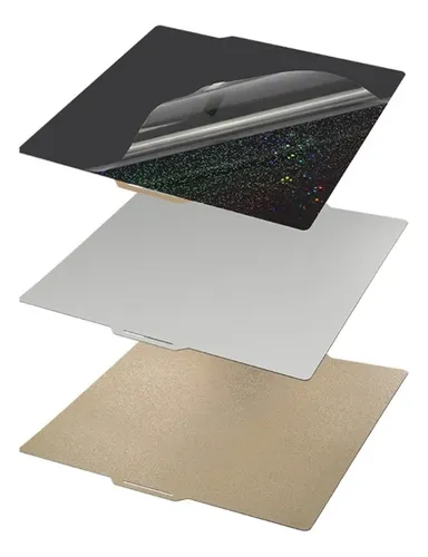 Placa De Presión Pet + Pei Con Resorte Magnético Flexible De
