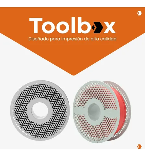 Filamento Pla Matte Toolbox 1.75 Mm 1 Kg Para Impresora 3d Sunshine