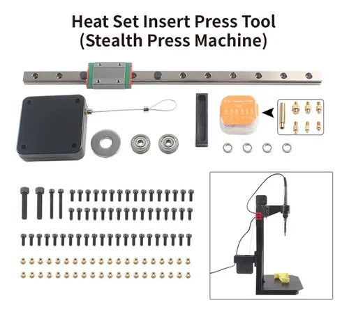 Heat Set Insert Tool Stealth Kit Insert Embe