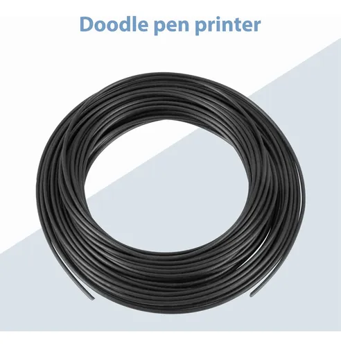 Filamento De Impresora 3d Abs De 10 M, 1,75 Mm, Para Impresi Negro