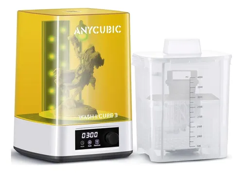 Estación De Lavado Y Curado 3 Anycubic 4l Para Impresoras