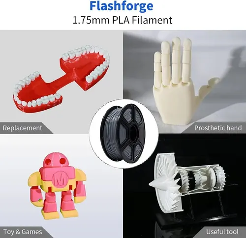 Filamento 3d Pla 1.75mm X 1kg Flashforge, Mundo 3d San Justo