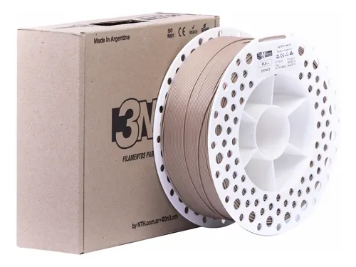 Filamento 3d 3n3 max Pla+ 1.75mm 1kg Tonos Mate Impresora 3d