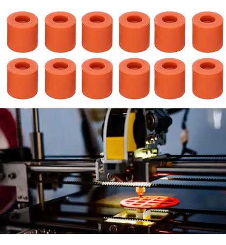 Kit 3d Nivelador Cama Impresora Con Resortes Y Silicona