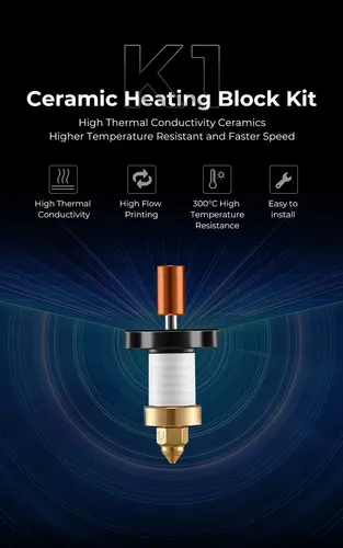 Hotend Cerámico Para Impresora K1 Original