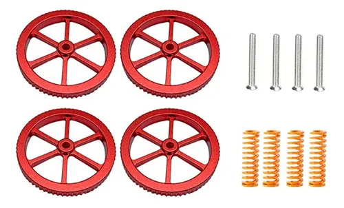 Tornillos M4, Tuercas Niveladoras, Pomo De Resorte De Nivela