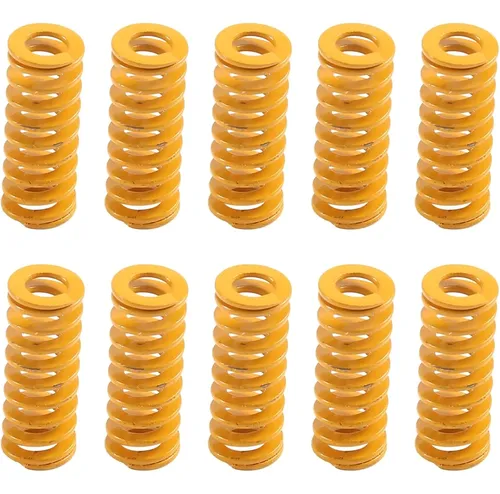 Resortes Niveladores Amarillos Para Cama Calefactora 3d X10
