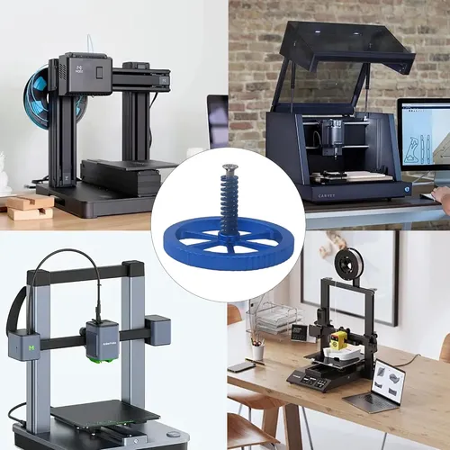 Kit Nivelador Azul Con Resortes Y Tornillos Para Ender 3d