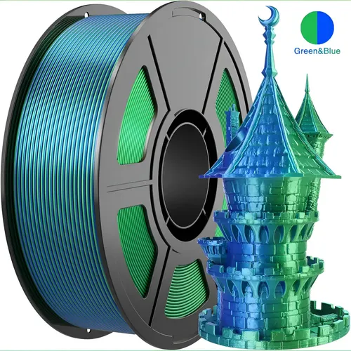 2026 Filamento Pla Bicolor Para Impresión 3d 1.75mm 250g