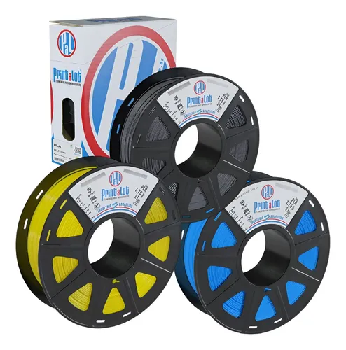 Pack X3 Filamento Printalot Pla 1kg 1.75mm Para Impresion 3d