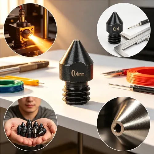 Boquilla Mk8 0.4mm Acero Endurecido Impresora 3d Filamento