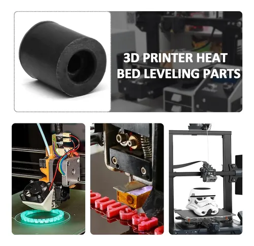Resortes Niveladores Impresora 3d Silicona Naranja 12 Piezas
