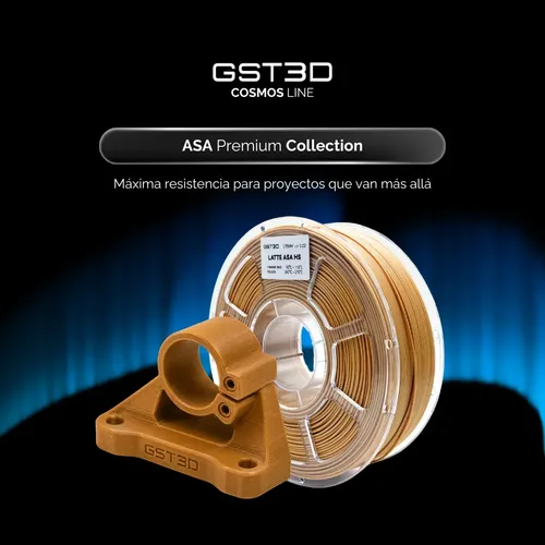 Filamento Asa High Speed Gst3d Cosmos 1kg 1.75mm Latte