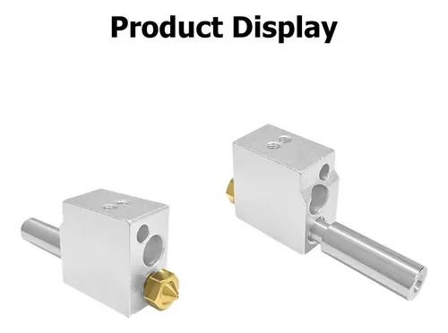 Kit Hotend Impresora 3d Boquilla Latón 0 4mm Silicona 12v