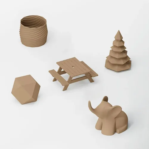 Filamento Pla Madera, 1.75 Mm 200g Para Impresora 3d