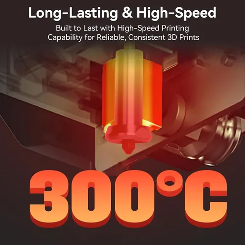 Boquilla Acero 0.4mm 3pcs Kit Hotend Para Kobra 3 Max Combo