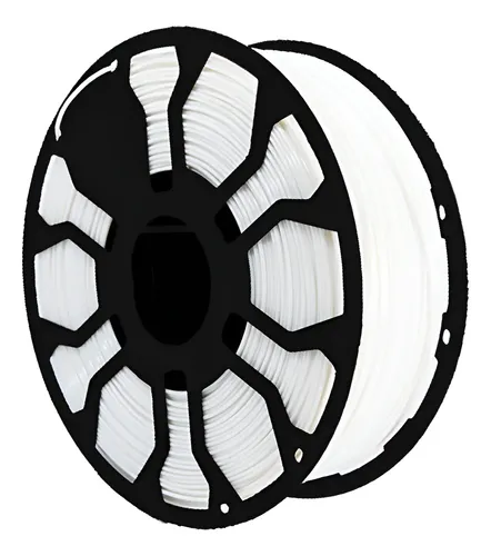 Filamento PLA Hellbot Ecofila Lock 1kg Blanco 1.75mm 335m para Impresión 3D