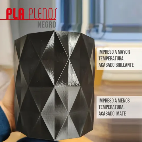 Filamento Para Impresoras 3d Printalot Pla X 1kg Aditivado Color Negro