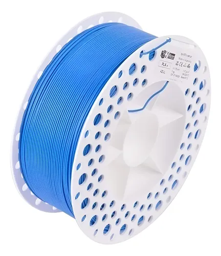 Filamento PLA 1.75mm 1kg Azul Para Impresora 3D Marca 3n3