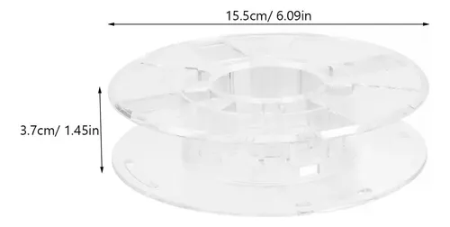 Bobina De Filamento Para Impresoras 3d, 2 Unidades, De Plást