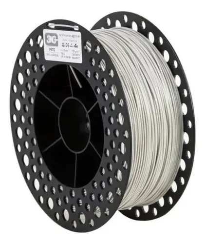 Filamento Petg 3n3 1kg 1.75mm Impresora 3d – Gris Espacial
