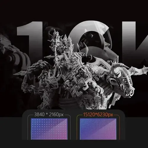 Impresora 3d Resina Creality Halot X1 Combo 16k Naranja