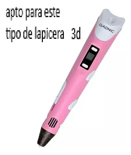 Pack Filamento Para Lápiz 3d 20 Colores 300g Repuesto Pla