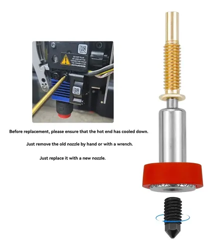 Para Revo Nozzle, Acero Endurecido De Una Sola Pieza, Mejora