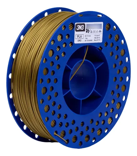 Filamento Pla 3n3 De 1.75mm 1kg Oro