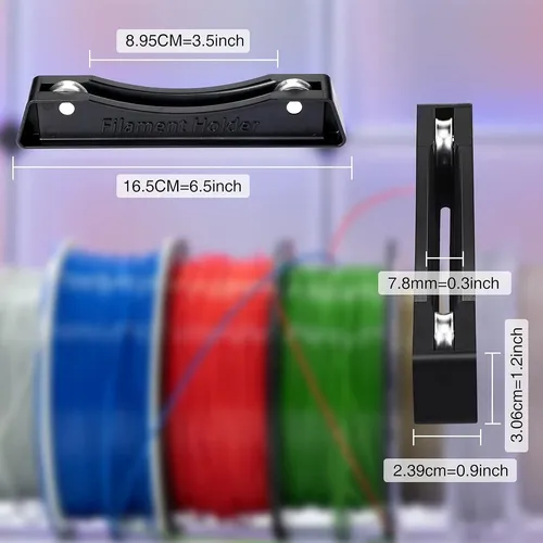 Soporte Para Filamento Impresora 3d Weewooday, Juego De 1