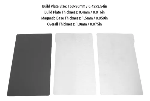 Placa De Construcción Para Impresora 3d, 2 Unidades, Lcd, Ad