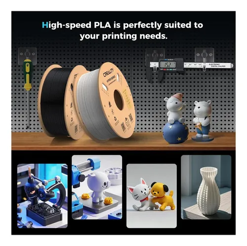 Filamento Creality Hyper Pla, Impresión Estable 190230°c