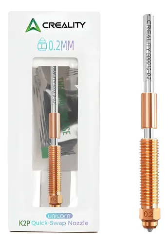 Boquilla 0.2mm Creality K2 Plus Acero Endurecido .