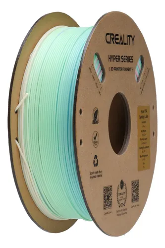 Filamento Hyper Rainbow Pla 1.75mm Creality 1kg