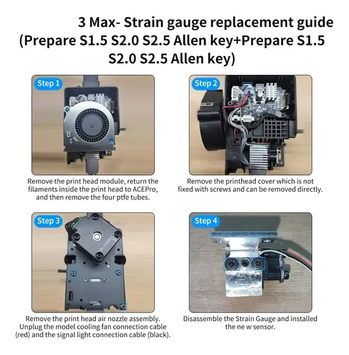 Accesorios De Impresora 3d Para Kobra 3 Max Replacement Stra