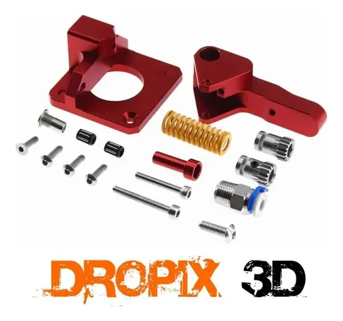 Extrusor Mk8 Dual Drive Metal 1.75mm Derecho Creality Ender