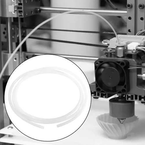Tubo De Ptfe Para Impresora, Tubo De Conector Blanco De Alt