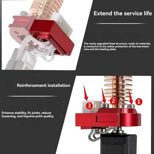 Hotend Mejorado Para Adventurer 5m Ad5m